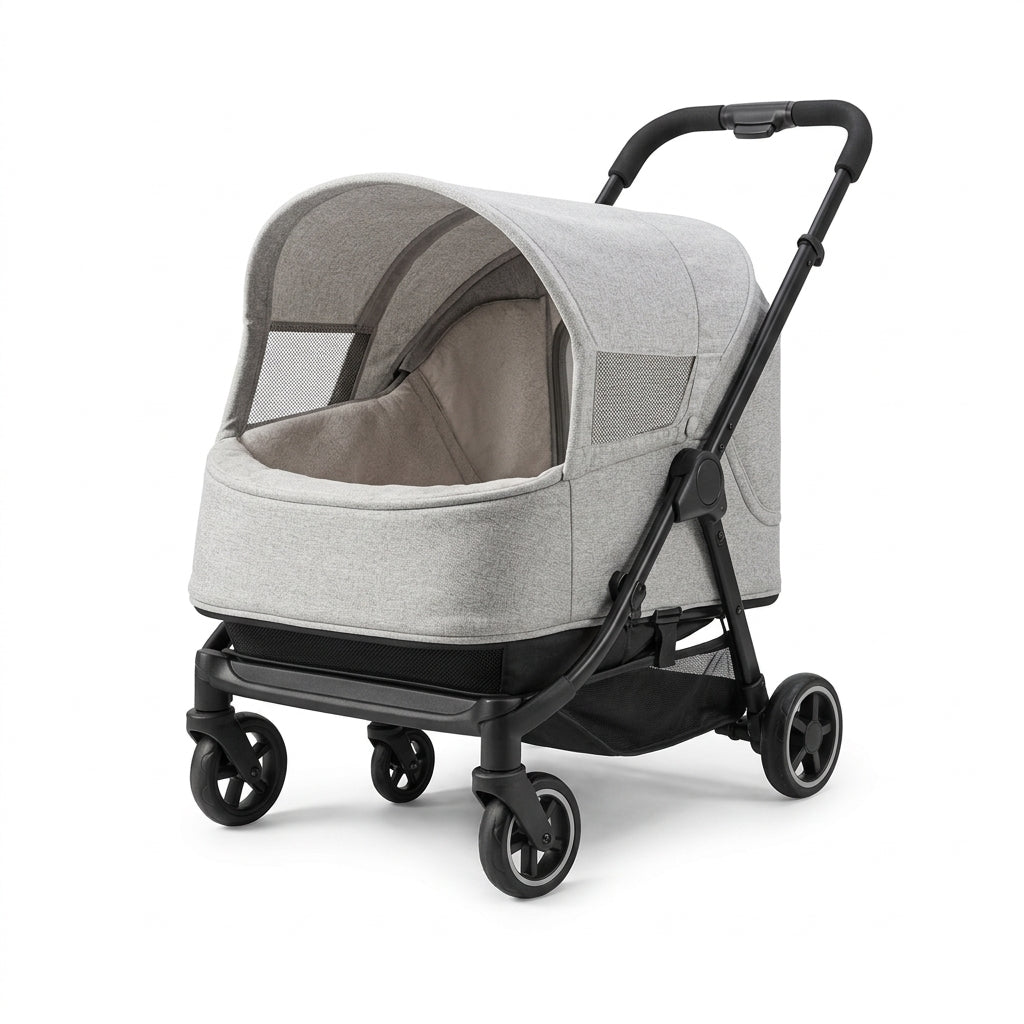 Purevorae™ PawPort Foldaway Pet Stroller Cabin